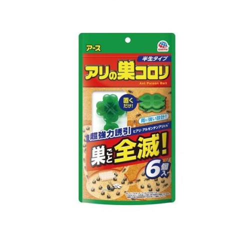 【１０個セット】 アース製薬 アース アリの巣コロリ 半生タイプ(6個入)×１０個セット 【正規品】
