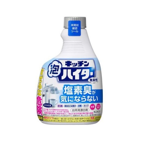 【３０個書き割り】 名取り草 勝手もと泡ハイター 無臭性 付け替え(400ml)×３０個書き割り【定まり品】