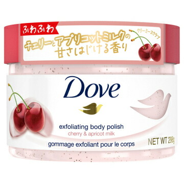 【１０個セット】 ダヴクリーミースクラブ　チェリー＆アプリコットミルク　298g×１０個セット【正規品】 8,008円