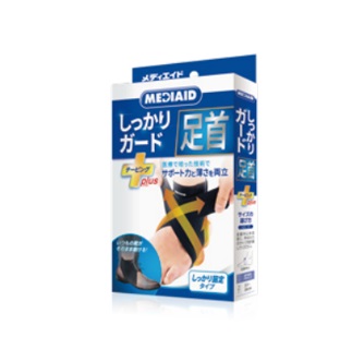 【３０個セット】 日本シグマックス メディエイドサポーター しっかりガード 足首 テーピングプラス 左右兼用(1枚入)×３０個セット【正規品】【t-4】