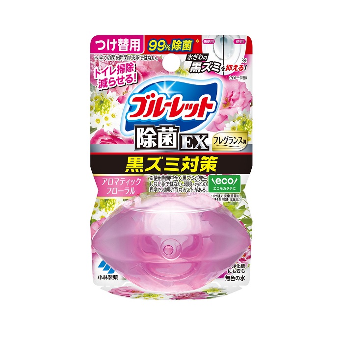 【３０個仕掛ける】 小林製薬 流動物青色ネットボール おくだけ除菌EX 芳ばしさ 付け替え アロマティックフローラル(67ml)×３０個仕掛ける【置き目品】 日用品雑貨・文房具・手芸-日用消耗品