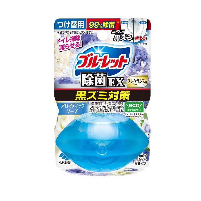 【３０個仕掛ける】 小林製薬 流動物青色ネットボール おくだけ除菌EX 芳ばしさ 付け替え アロマティックソープ(67ml)×３０個仕掛ける【置き目品】 日用消耗品-日用品雑貨・文房具・手芸