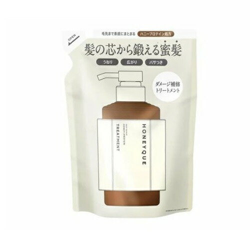 【３０個書き割り】 瓶ワークス ハニーク ディープリペア 整髪剤 詰め替え(400ml)×３０個書き割り【定まり品】