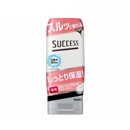 【２４個セット】【１ケース分】 花王 サクセス 薬用シェービングジェル スキンケアタイプ(180g)×２４個セット　１ケース分【正規品】