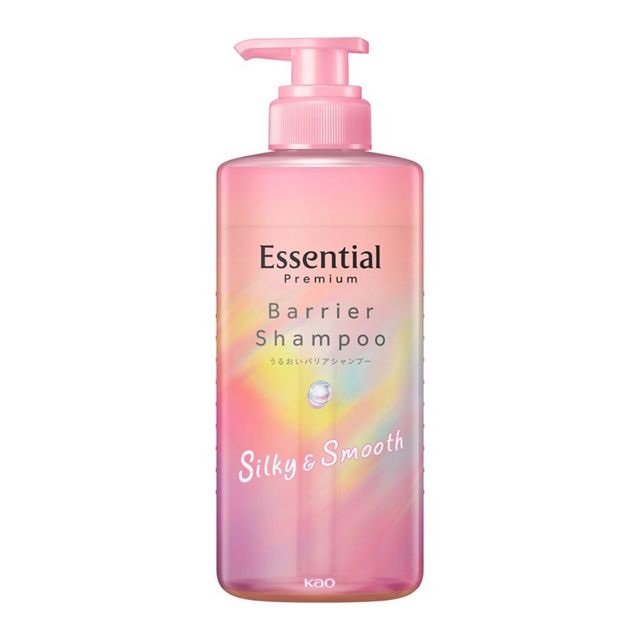【５個セット】 花王 エッセンシャルプレミアム うるおいバリアシャンプー シルキー＆スムース(450ml)×５個セット【正規品】