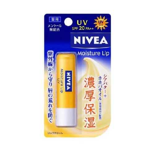 【３０個セット】 花王 ニベア モイスチャーリップ UV(3.9g)×３０個セット【正規品】