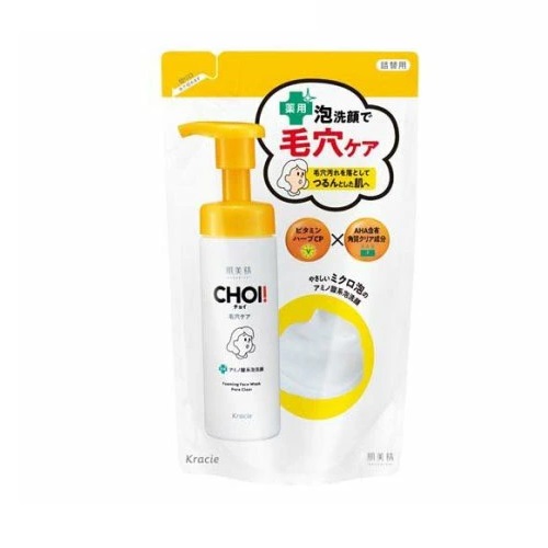 【２０個仕掛ける】 クラシエ 肌美精 CHOI 細孔世話をする 薬用泡洗顔 詰め替え(140ml)×２０個仕掛ける【置き目品】