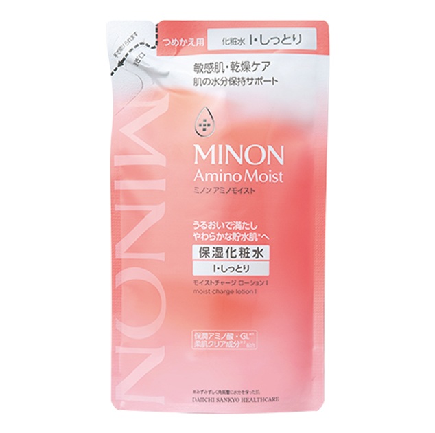 【３０個仕掛ける】 第一三共ヘルスケア ミノン アミノモイスト モイストチャージローションI しっとり手合い つめかえ(130ml)×３０個仕掛ける【置き目品】