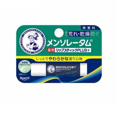 【３０個書き割り】 ロート メンソレータム 薬用棒紅足し加える 無芳ばしさ(4.5g)×３０個書き割り【定まり品】