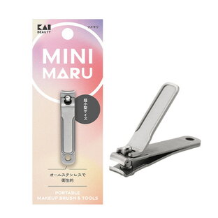 【２４０個書き割り】【１容れもの分】 貝印Mini Maru ツメキリ×２４０個書き割り １容れもの分【定まり品】【k】【ご申しつける後送りとどけるまでに1週前後もらい受けるする切っ掛けがございます】