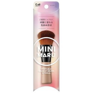 【３０個セット】 貝印Mini Maru メイクファンデーションブラシ ×３０個セット【正規品】【k】【ご注文後発送までに1週間前後頂戴する場合がございます】