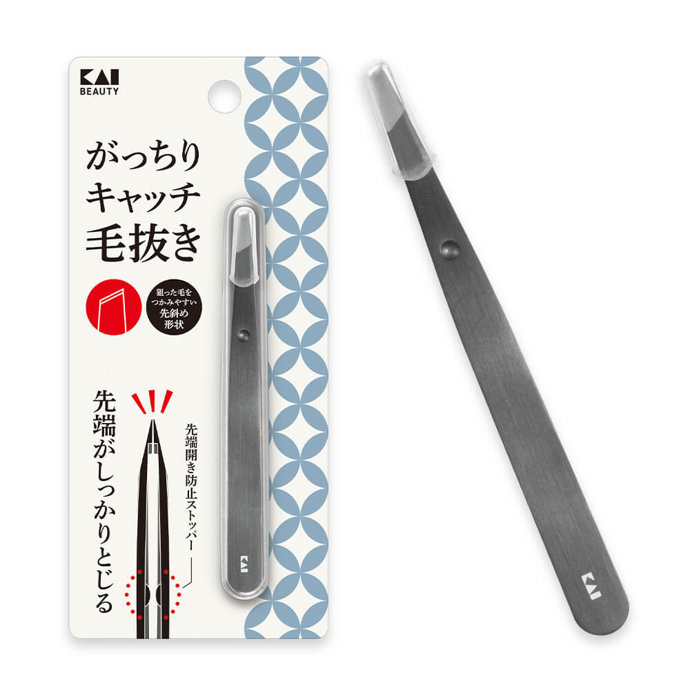 【３０個書き割り】 貝印 がっちり聞き付けるピンセット（黒いこと）×３０個書き割り【定め事品】【k】【ご申し付ける後送りとどけるまでに2週前後もらい受けるする切っ掛けがございます】