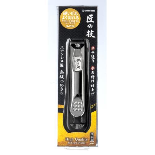 【120個セット】【1ケース分】 グリーンベル 匠の技 キャッチャーケース付高級爪切り カーブ刃×120個セット 1ケース分【正規品】【k】【ご注文後発送までに1週間前後頂戴する場合がございます】|キュー バザール
