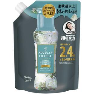 【7個セット】【1ケース分】 P&G レノア ハピネス アロマジュエル 香り付け専用ビーズ ホワイトティー 詰め替え 特大 1040mL×7個セット 1ケース分【正規品】|キュー バザール
