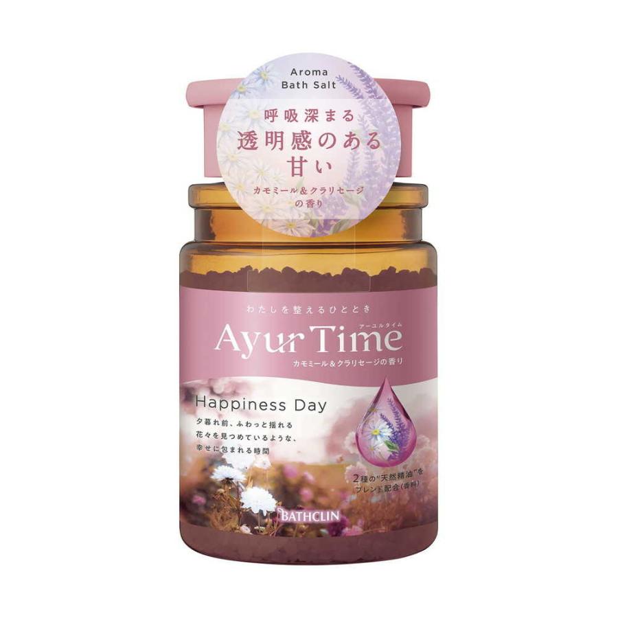 【10個セット】 アーユルタイム ハピネスデイ カモミールとクラリセージの香り ボトル 520g×10個セット【正規品】