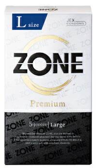 【３０個セット】 ZONE ゾーン プレミアム L ラージサイズ 　５個入×３０個セット【正規品】【t-6】　Premium L　ラテックス