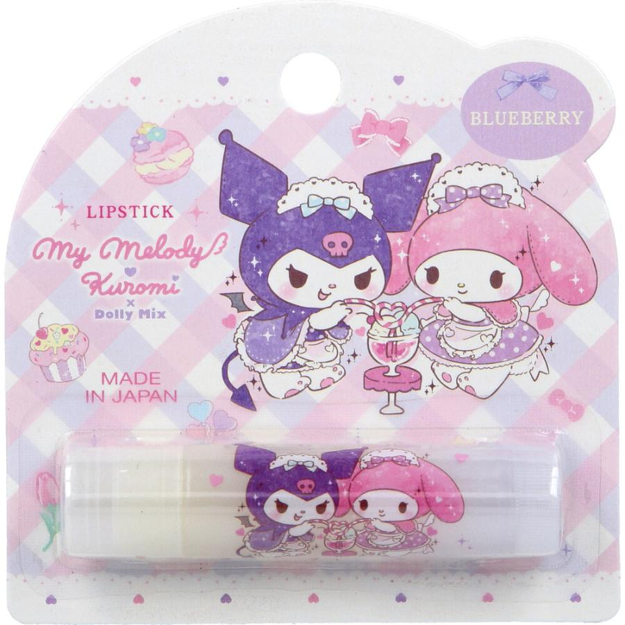 【３０個セット】 サンタン　リップスティック マイメロディ クロミ DMX ブルーベリー 1本入×３０個セット【正規品】