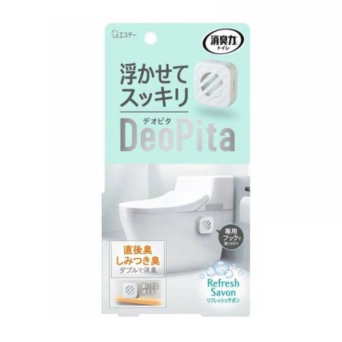 【２１個書き割り】【１容れもの分】 消臭力 デオピタ 室内用便器用 浮かせてスッキリ リフレッシュサボン(1個)×２１個書き割り １容れもの分【定め事品】
