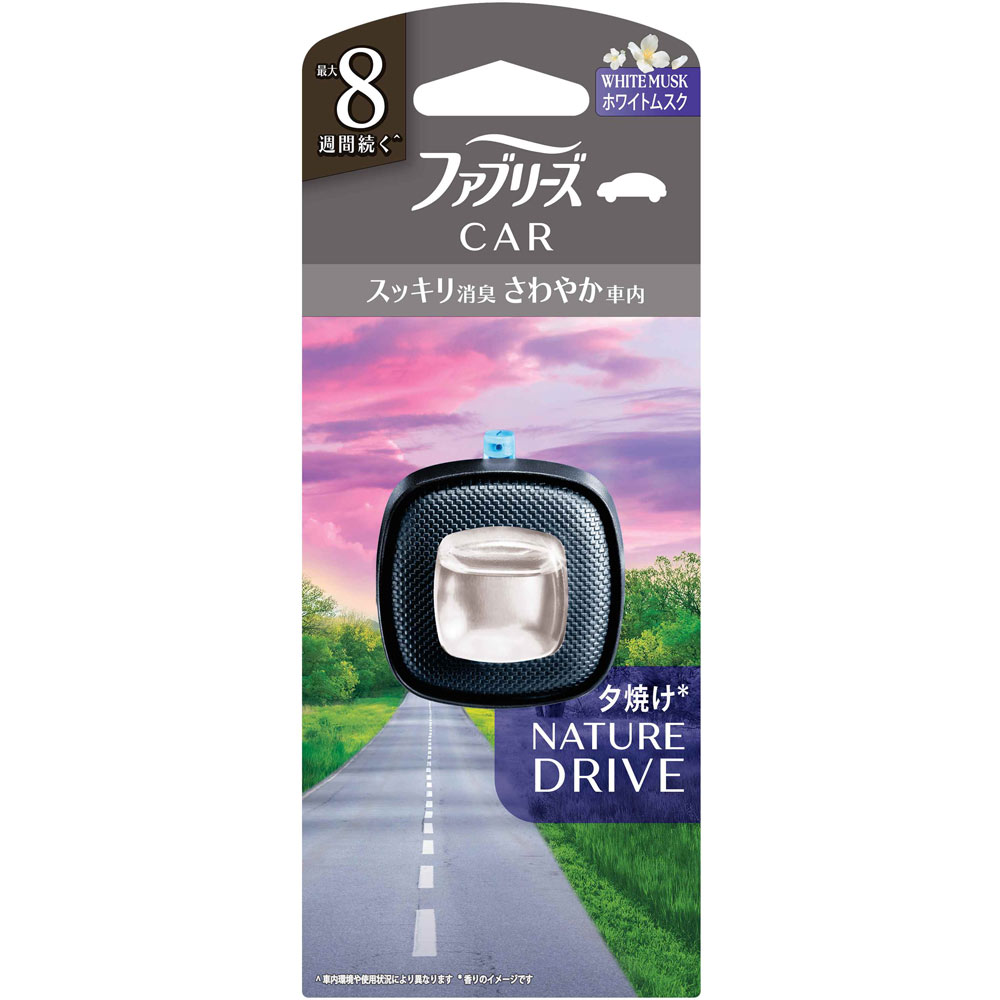 【２４個書き割り】【１容れもの分】 ファブリーズ イージークリップドライブシリーズ ホワイトムスク ２．５竓×２４個書き割り １容れもの分【定め事品】