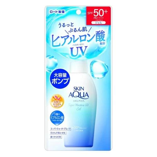 【１０個仕掛ける】 スキンアクアスーパーモイスチャーUVジェルポンプ SPF50+ PA++++ (140g)×１０個仕掛ける【置き目品】