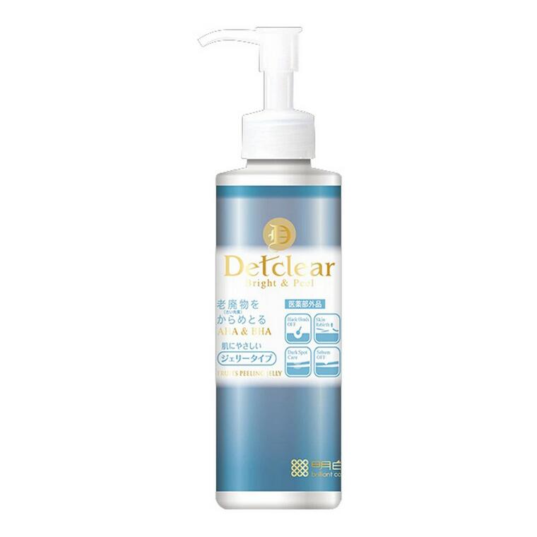 【１０個書き割り】 DETせつ然たる ブライト＆ピール ピーリングジェリー 無芳ばしさ印字機(180ml)×１０個書き割り【定まり品】【治療法部外品】