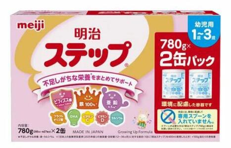 【5個セット】 明治ステップ パック(780g×2缶入)×5個セット【正規品】※軽減税率対象品|キュー バザール