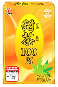 ★即納 【７２個セット】【３ケース分】ユーワ　甜茶 100%　30包&times;７２個セット　３ケース分 【正規品】 　てんちゃ ※軽減税率対象品【t-1】｜キュー バザール 18,738円