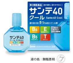 【第3類医薬品】【30個セット】 サンテ40クール 12ml×30個セット【正規品】|キュー バザール