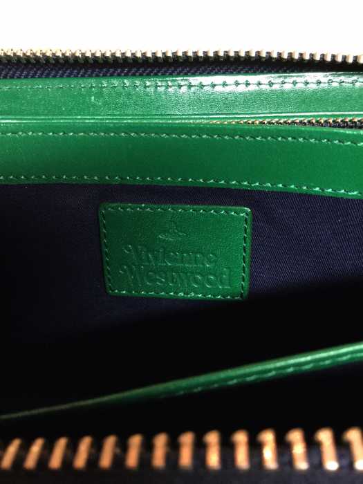 楽天市場 ヴィヴィアンウエストウッド Vivienne Westwood 長財布 メンズ 緑系 レザー長財布 中古 ブランド古着バズストアbazzstore 0402 Bazzstore ブランド古着バズストア