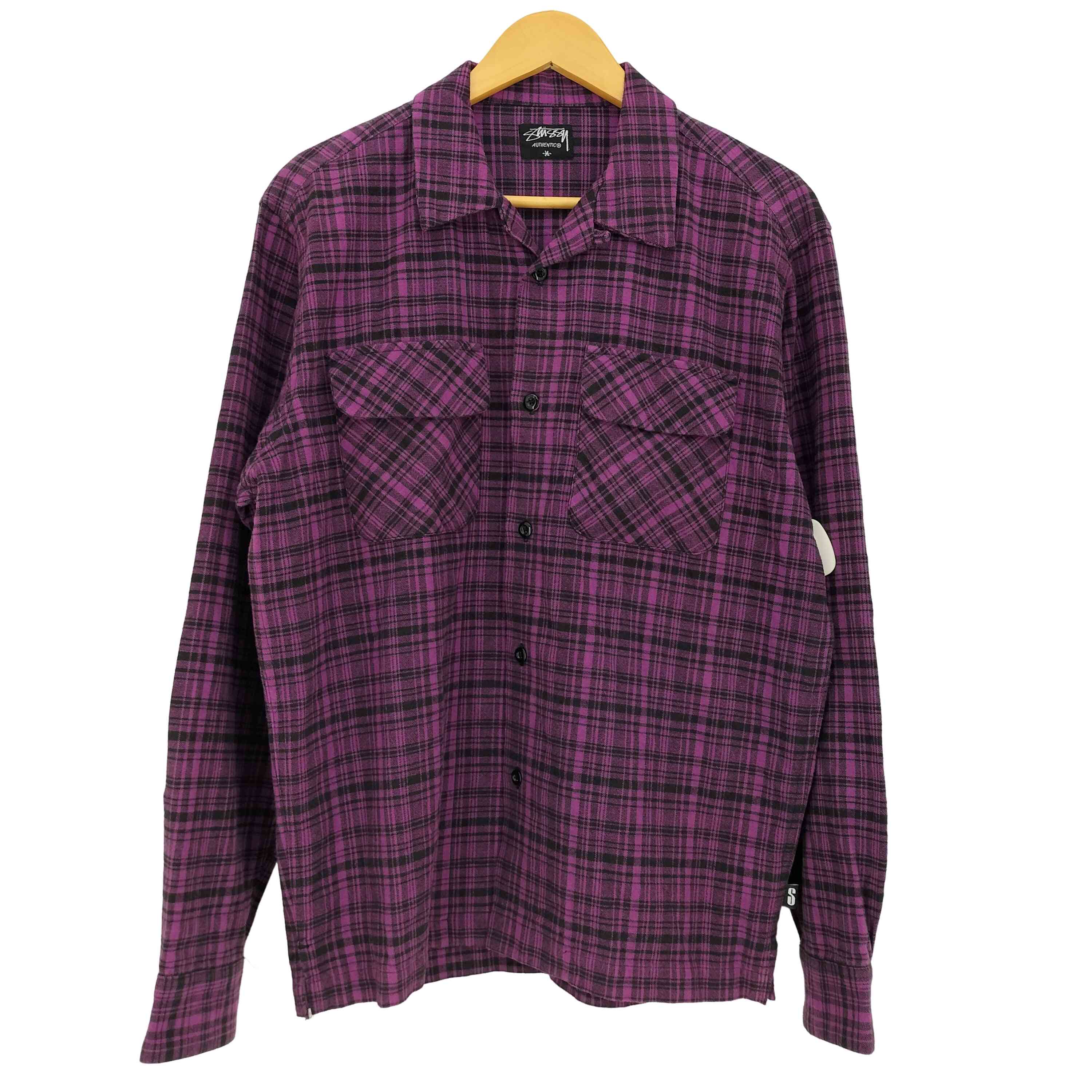 Supreme ネルシャツ チェック 紫 STUSSY PALACE NOAH Supreme ネルシャツ チェック 紫 STUSSY PALACE NOAHベストセ
