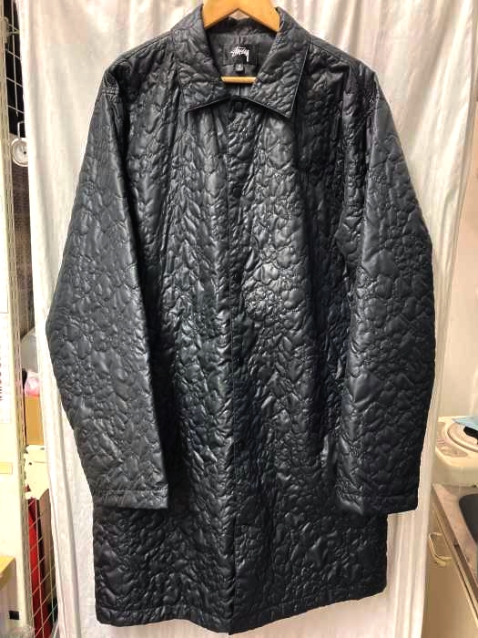 Stussy ステューシー コート メンズ 21年春夏新作 黒系 M Ritters Long Quilted Jacket 中古 ブランド古着バズストアbazzstore Fitzfishponds Com