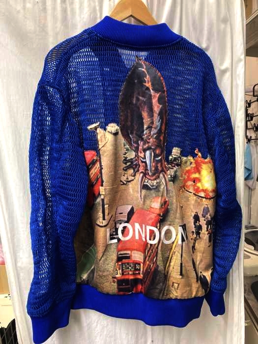 Undercover アンダーカバー スタジャン メンズ 19年春夏新作 青系 Jpn 2 日本サイズ M L 相当 London Bomber Jacket 中古 ブランド古着バズストアbazzstore Ipag Org