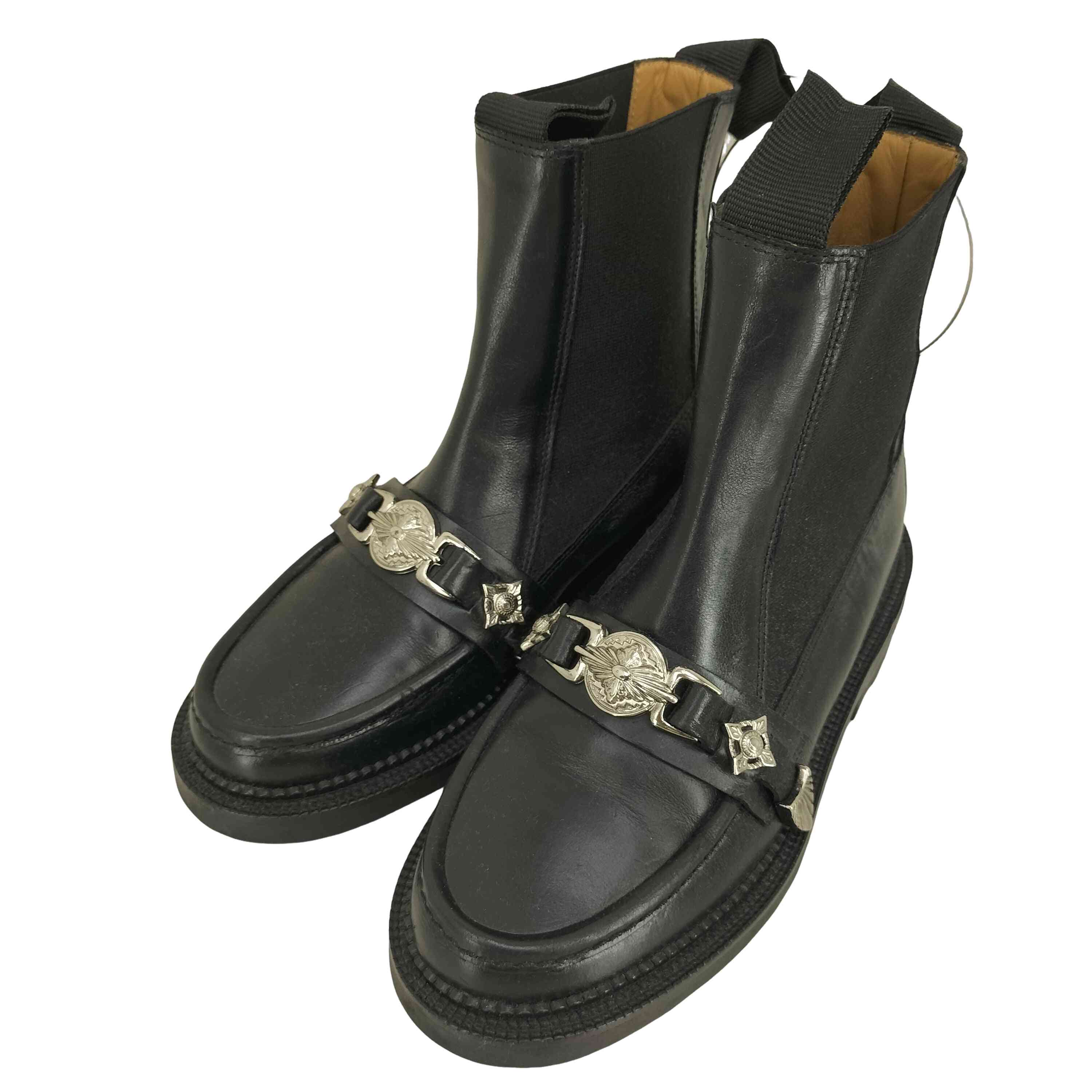 【中古】トーガプルラ TOGA PULLA チェルシーブーツ レディース EUR：35 ｜BAZZSTORE ブランド古着バズストア