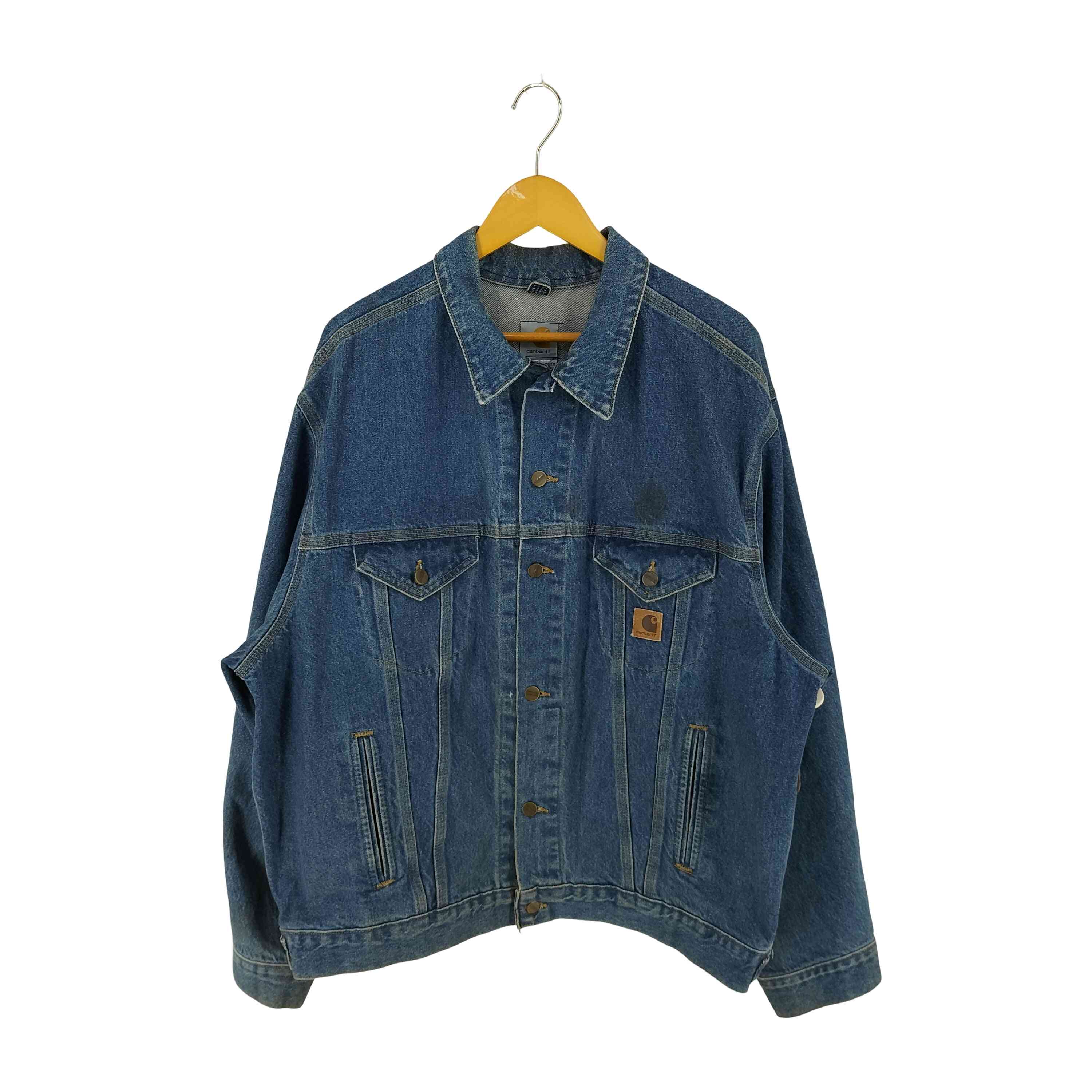 楽天市場】90年代 USA製 Carhartt カーハート デニム生地 トラッカー
