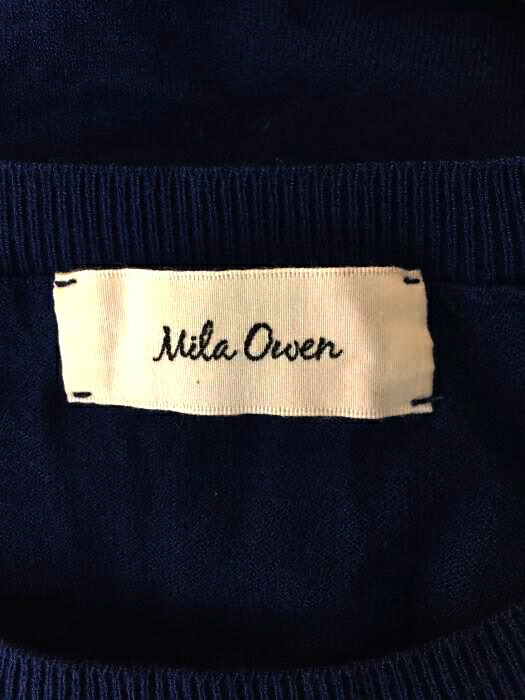 楽天市場 Mila Owen ミラオーウェン ワンピース レディース 青系 Free Free クルーネックニットワンピース 中古 ブランド古着バズストアbazzstore 3009 Bazzstore ブランド古着バズストア