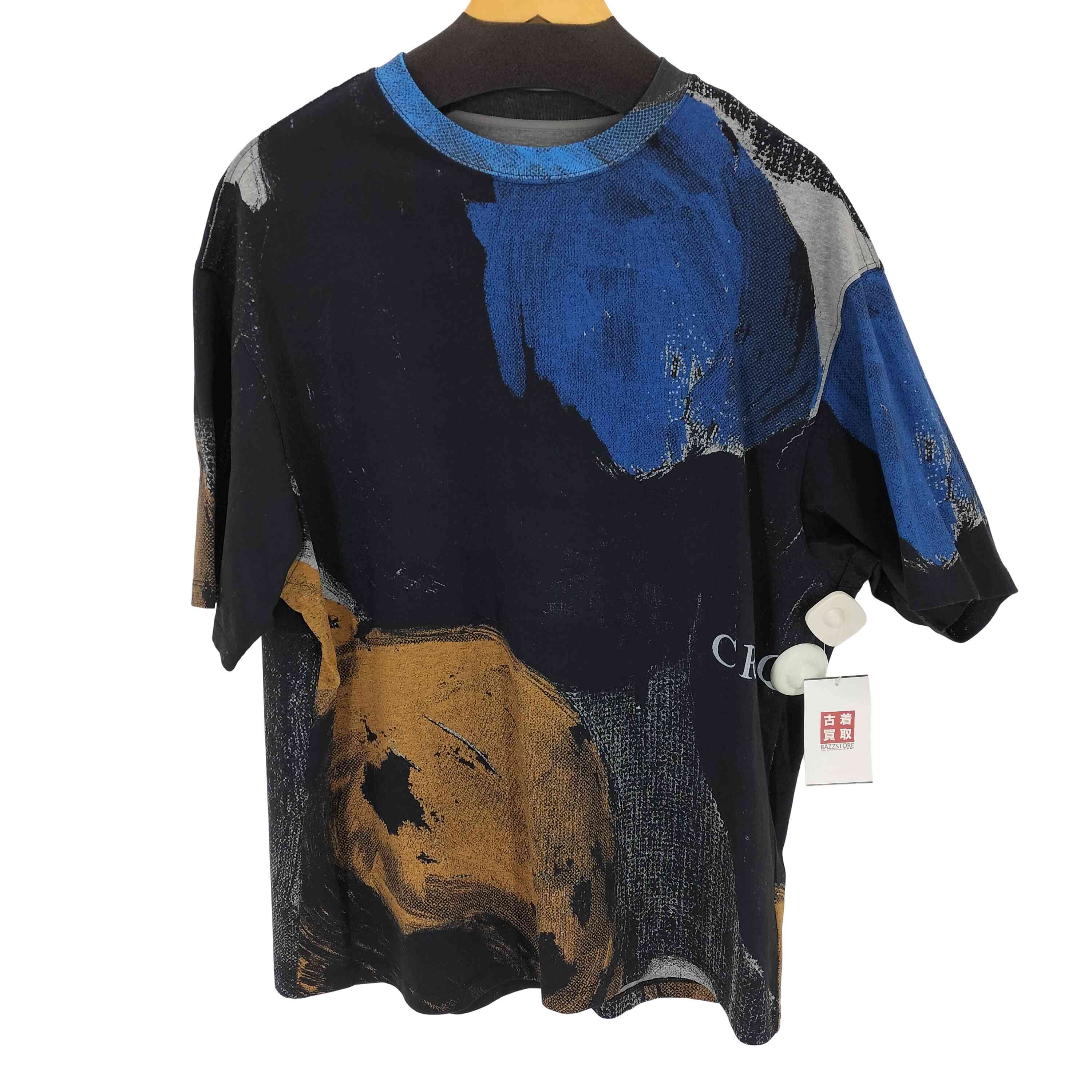 【中古】ユーズドフルギ USED古着 {{CROQUIS}} 速写 転写クルーネックTシャツ メンズ  46
