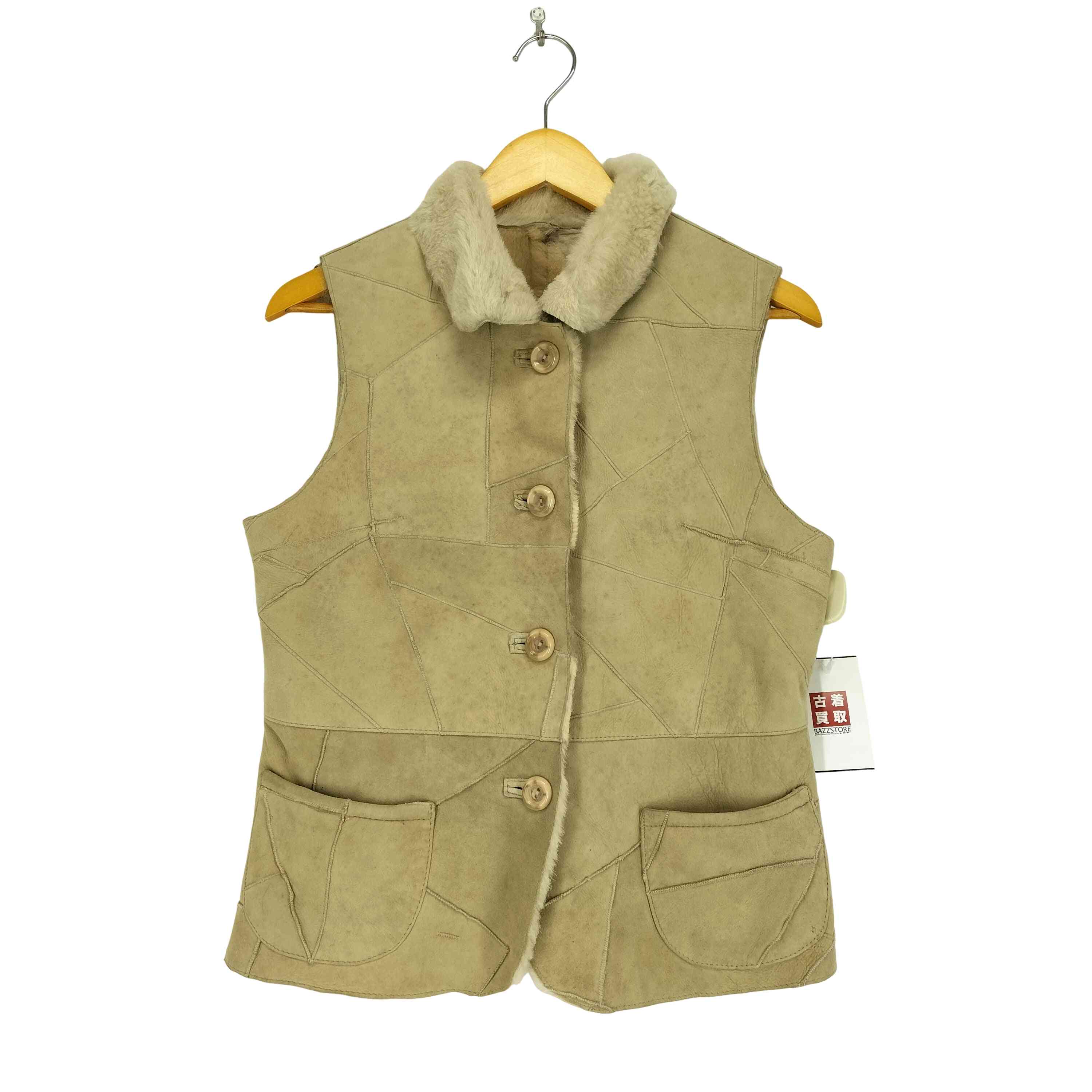 楽天市場】【中古】ウィムガゼット Whim Gazette シープムートンベスト