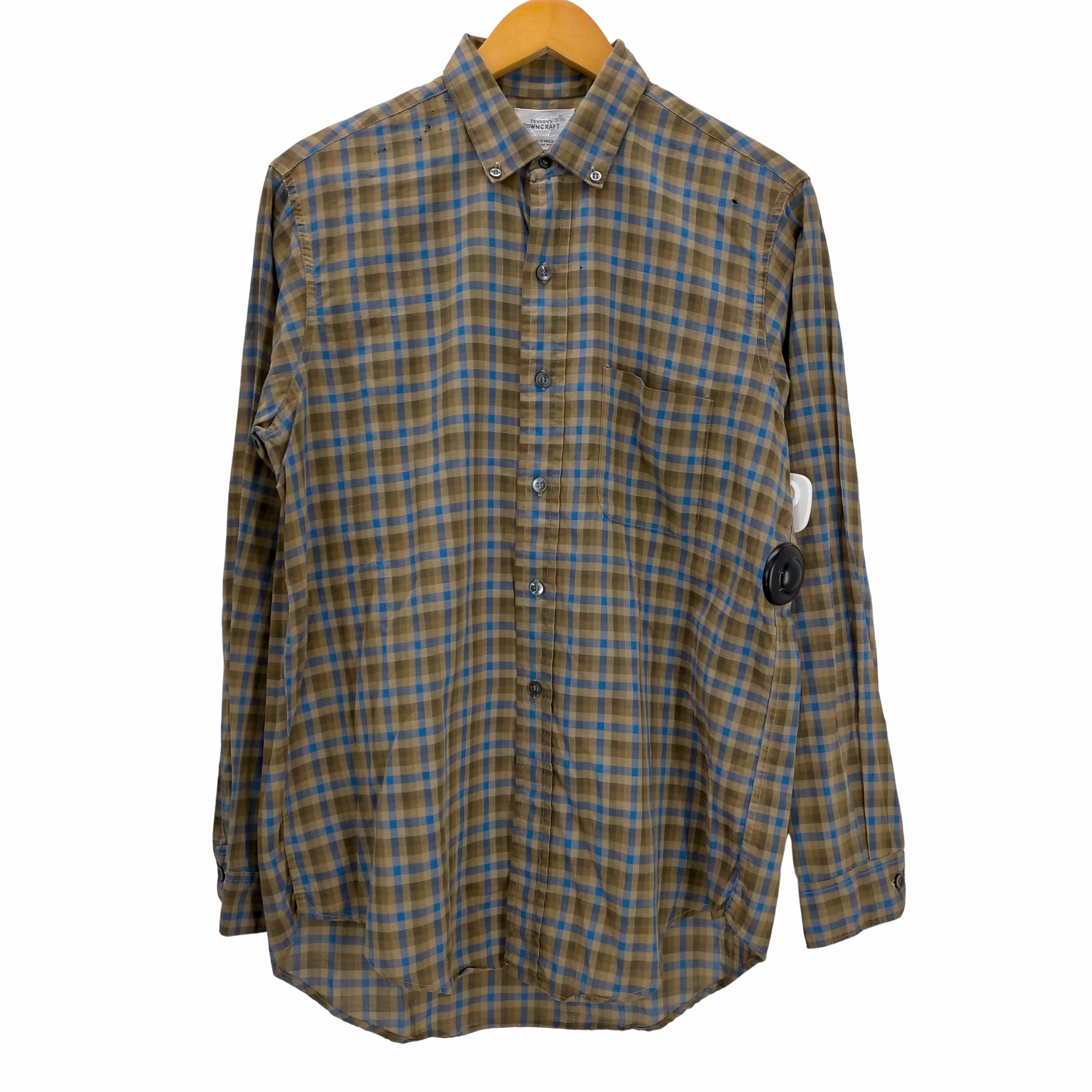 楽天市場】Vintage 60年代 Penney's Towncraft Shadow Check Shirt