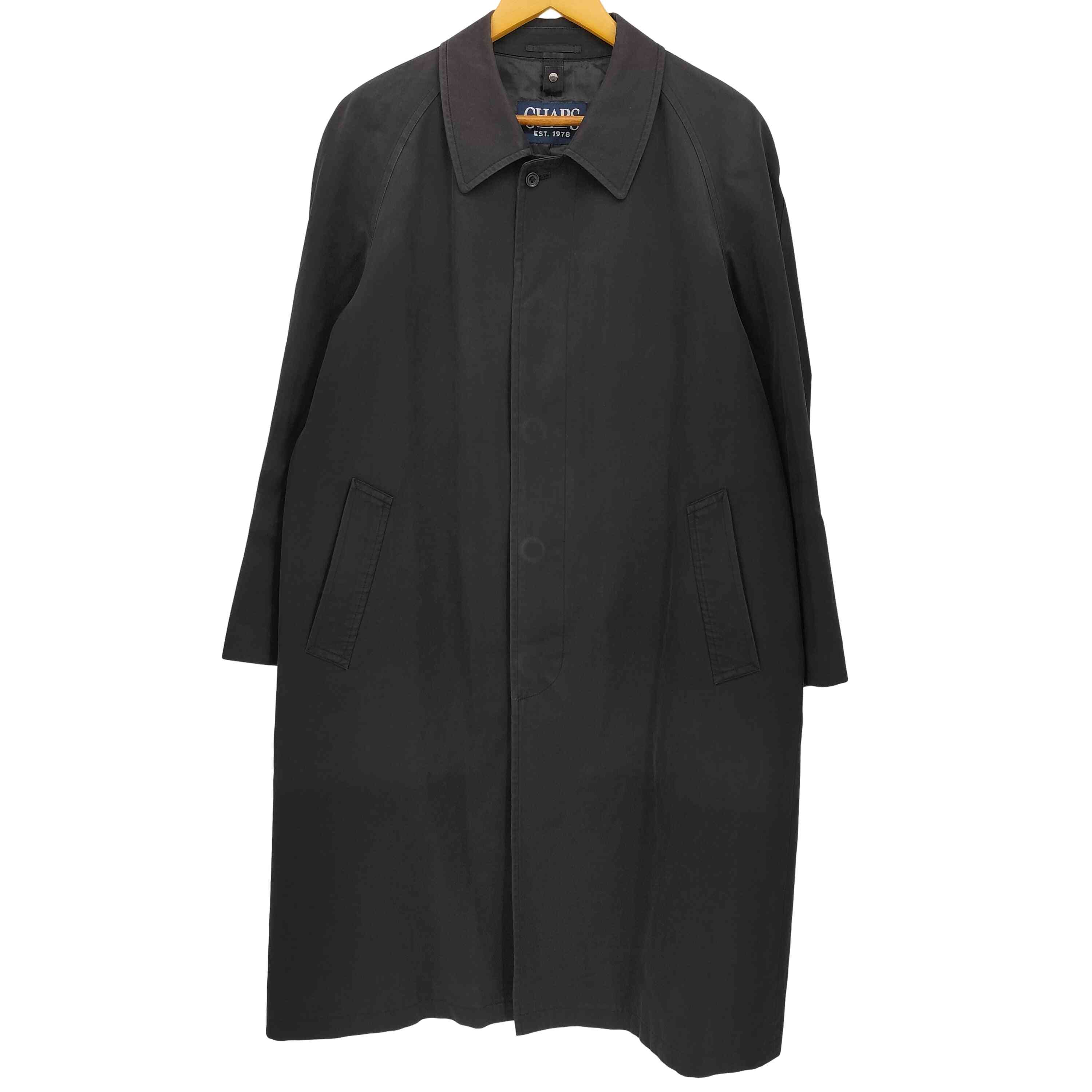【中古】チャップス CHAPS 比翼 コットン ステンカラー コート メンズ import：L