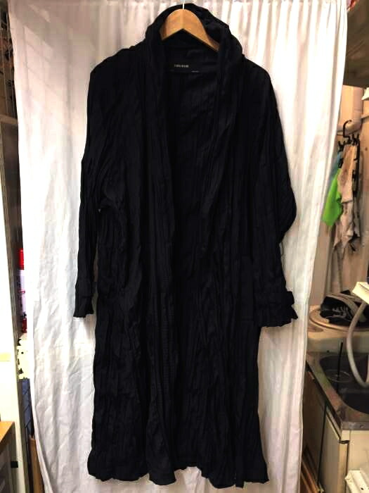 感謝価格 Zara Basic ザラベーシック バックスリット プリーツ加工 ガウンコート サイズ M ワンピース ブランド古着バズストア チャンピオン Www Dialoguecapital Com