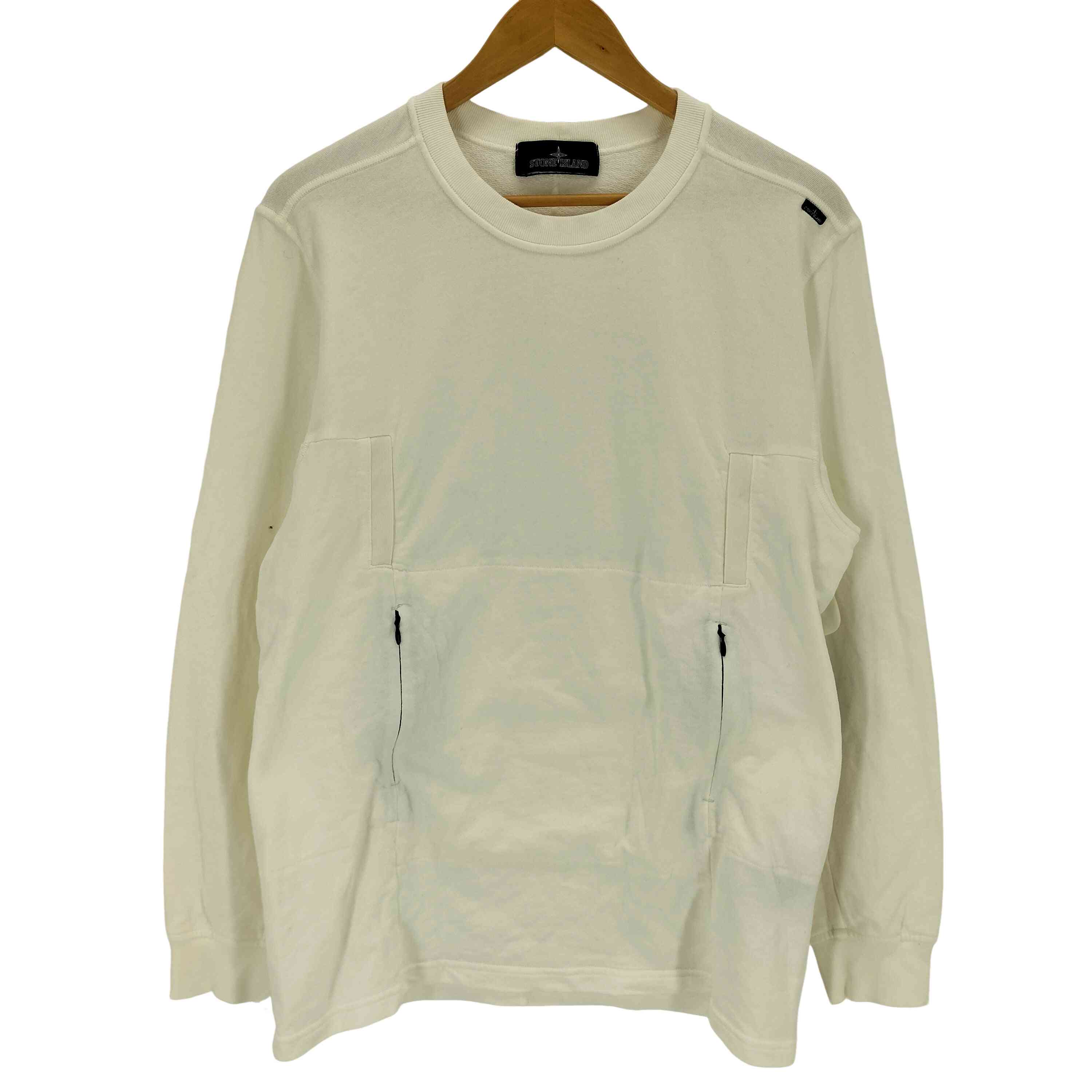 ストーンアイランドシャドウプロジェクトグレーニット6519506A6 M