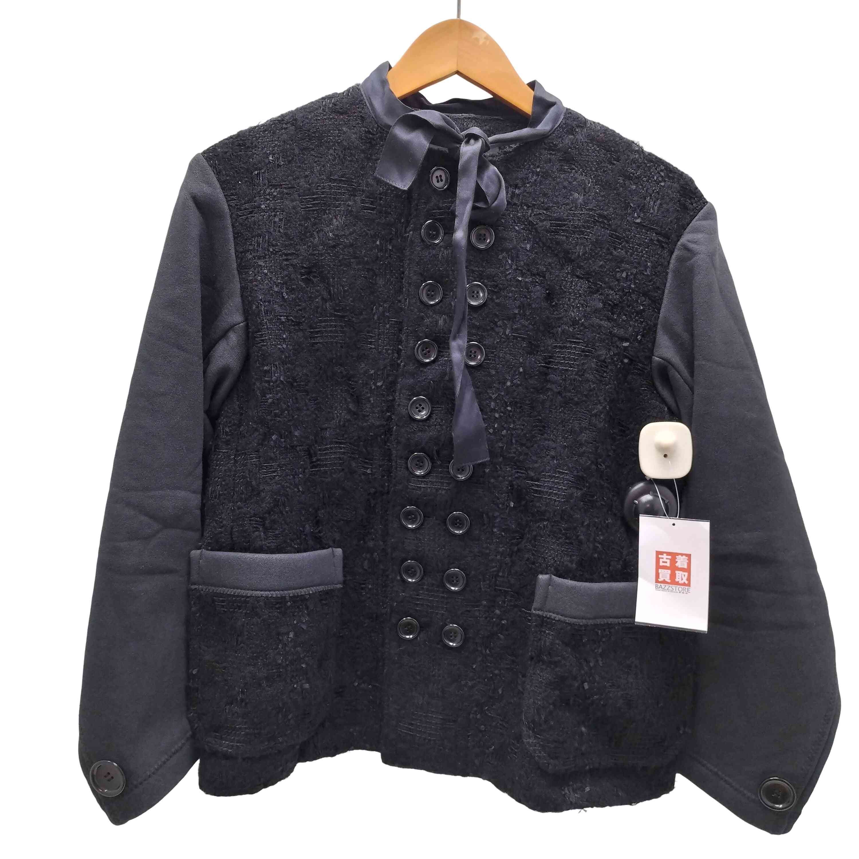 【中古】トリココムデギャルソン tricot COMME des GARCONS 18AW AD2018 Tweed Double Jacket レディース JPN：S