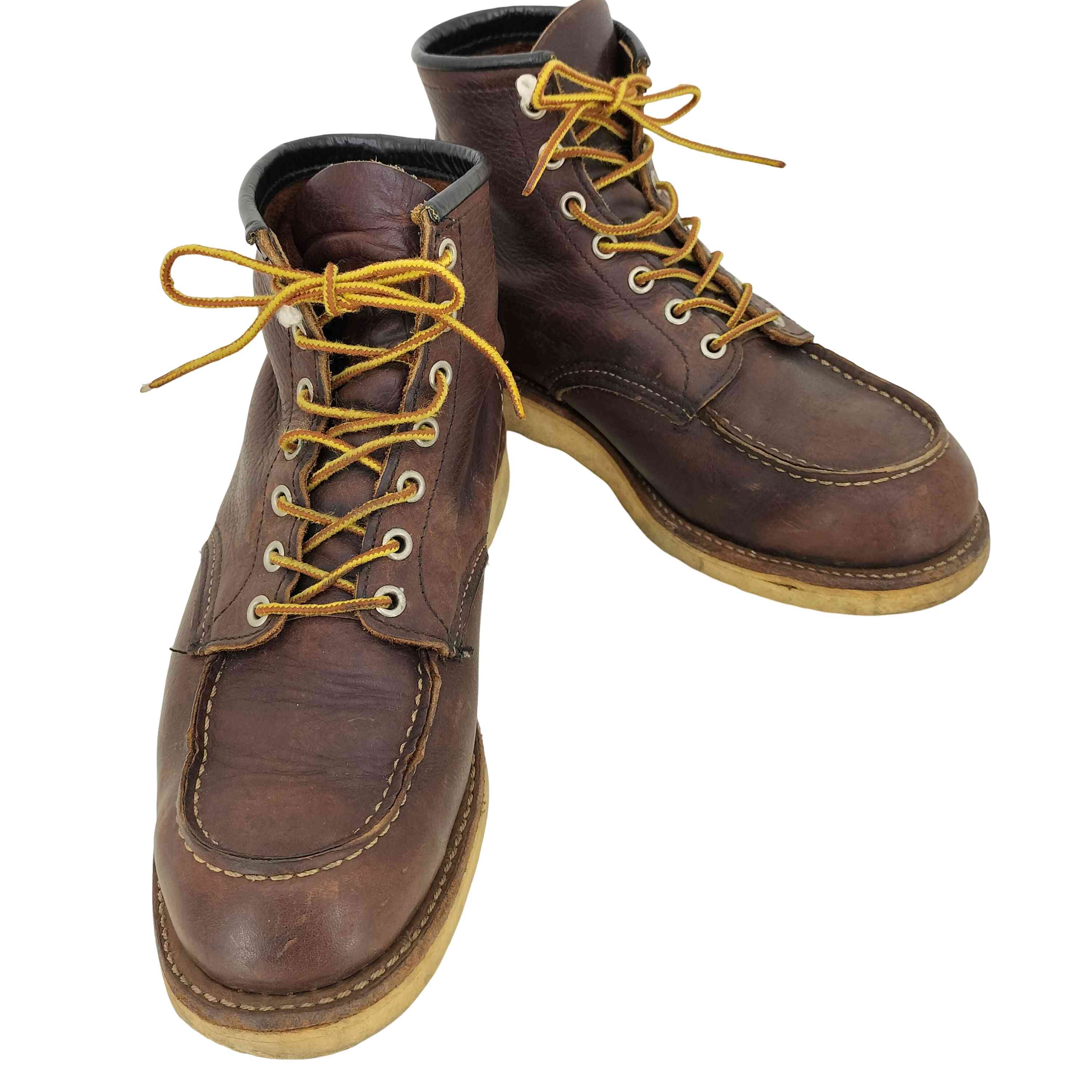 【中古】レッドウィング RED WING 縦長曳き船 USA製 6 CLASSIC MOC アイリッシュセッター メンズ  USA 8 1/2