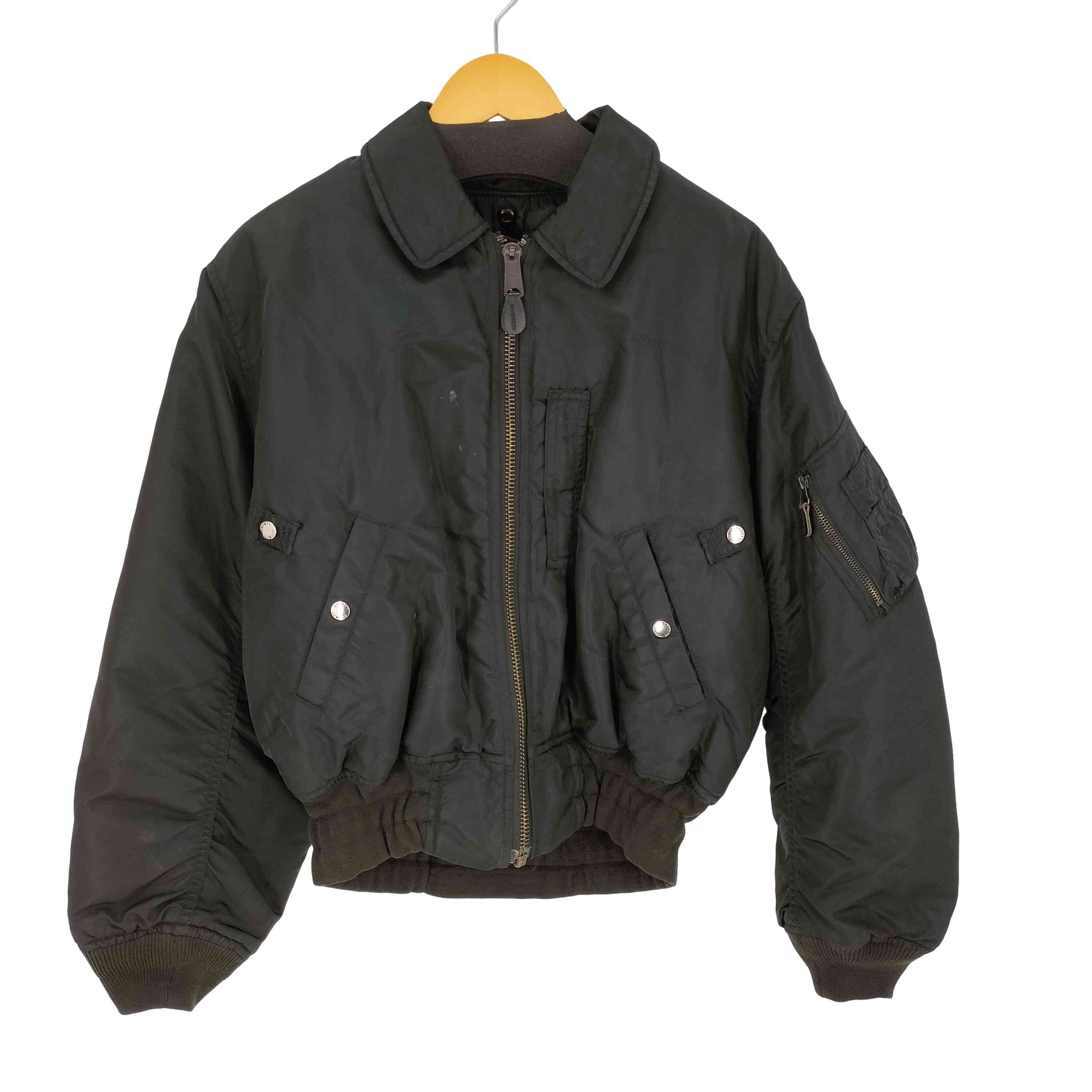 【中古】打つこと Schott B-15 航空上衣 メンズ import：M
