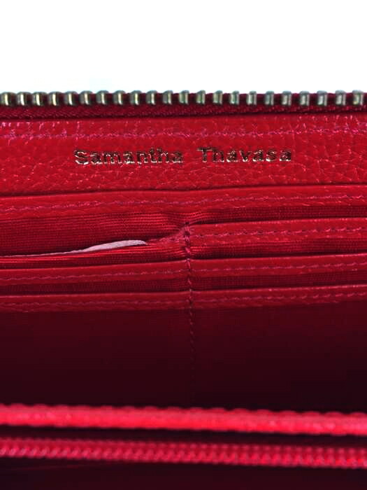 楽天市場 Samantha Thavasa サマンサタバサ 長財布 レディース 赤系 レザー長財布 中古 ブランド古着バズストアbazzstore 0310 Bazzstore ブランド古着バズストア