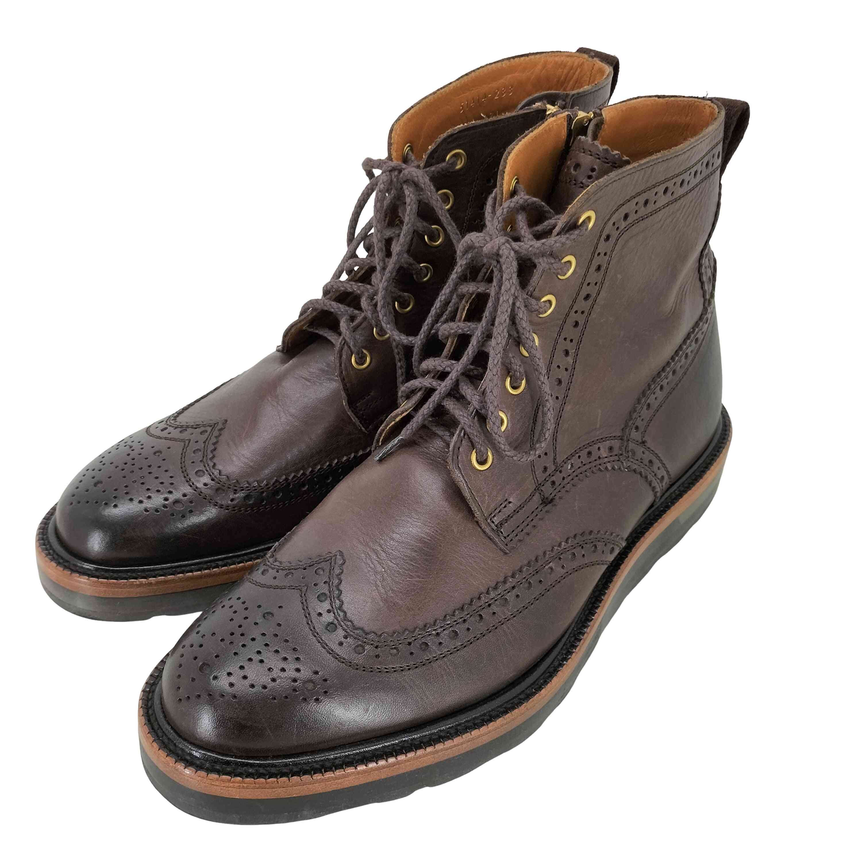 【中古】ブラックレーベルクレストブリッジ BLACK LABEL CRESTBRIDGE サイドジップ カントリーブーツ メンズ 27|BAZZSTORE ブランド古着バズストア