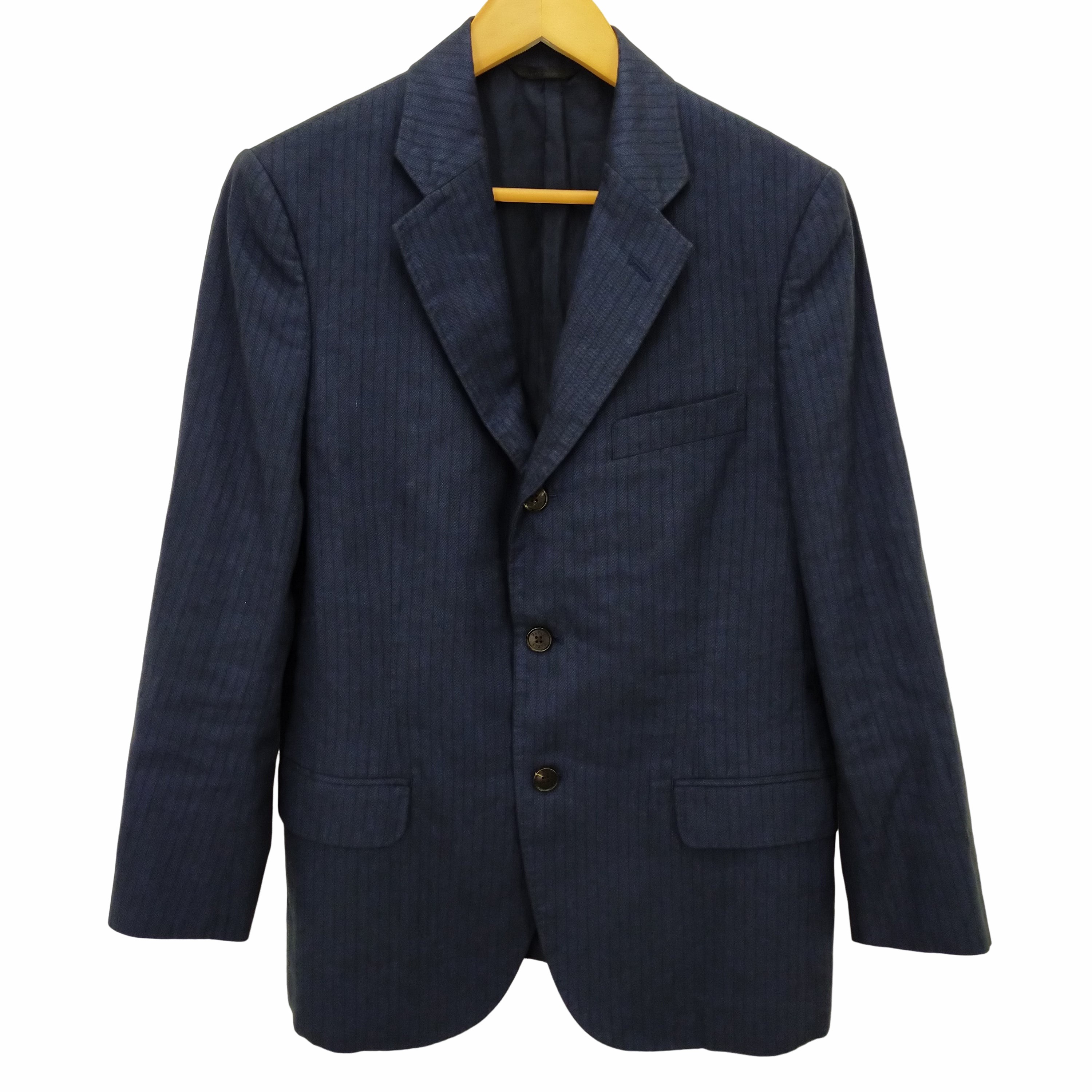 ✨️美品✨️パパス papas スーツ上下セット 2ピース メンズ Lサイズ リネン ✨️美品✨️パパス papas スーツ上下セット 2ピース メンズ L