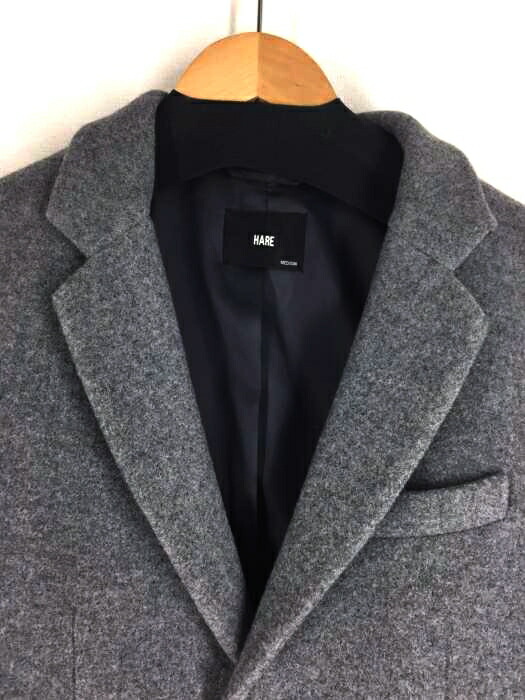 楽天市場 Hare ハレ チェスターコート メンズ グレー系 Jpn M Casheep Highland Wool 中古 ブランド古着バズストアbazzstore 2311 Bazzstore ブランド古着バズストア