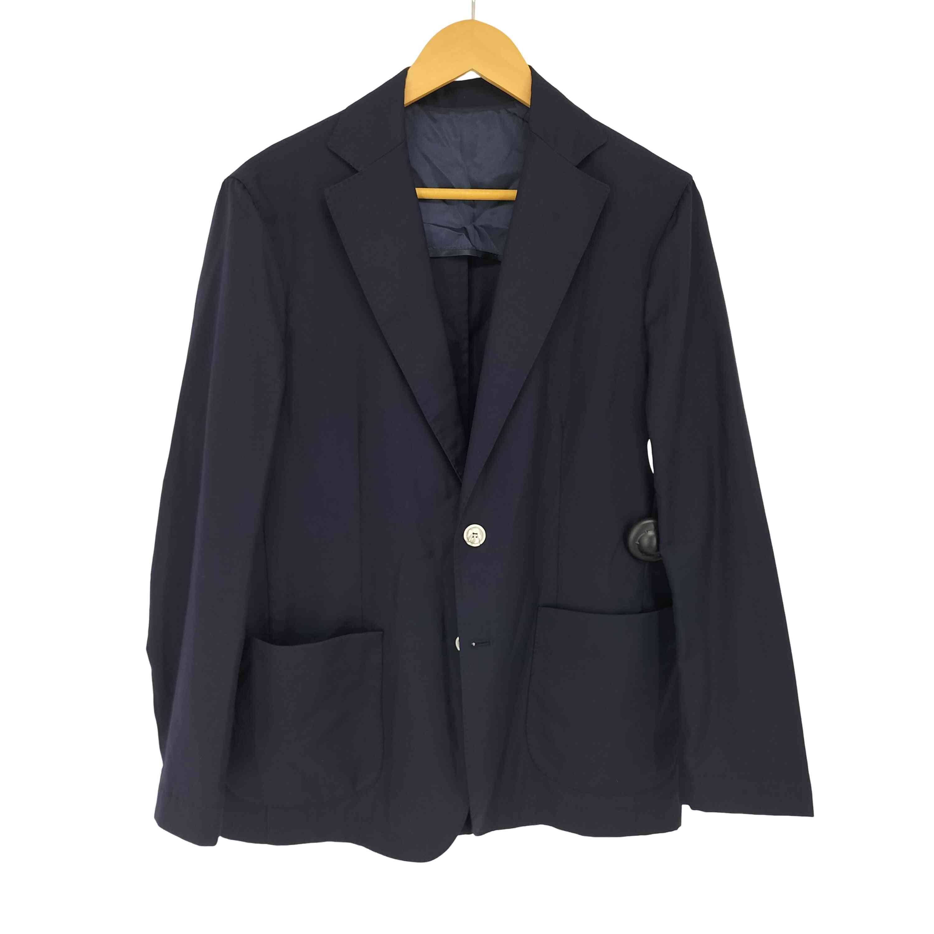 【中古】バルバ BARBA イタリア製 綿織物伸ばすこと シングル 2つ釦 EASY-J1  メンズ  50