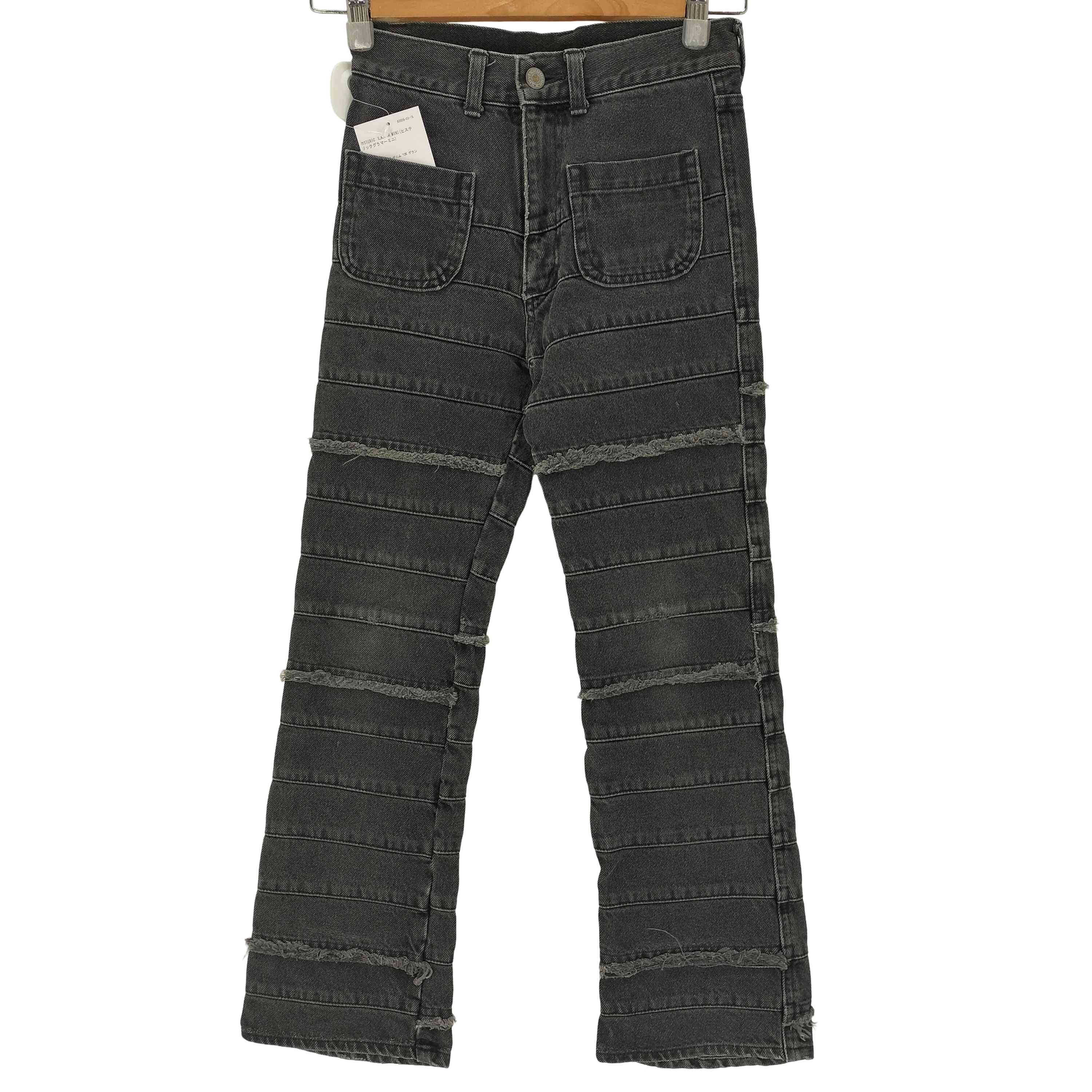 【中古】ヒステリックグラマーミニ HYSTERIC GLAMOUR MINI ツギハギ ウミヘビ デニム Y2K グランジ レディース 140